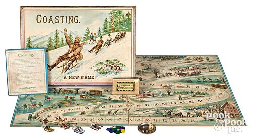 Spear & Sohne Coasting Game, ca. 1920