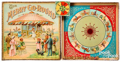 Chaffee & Selchow The Merry Go Round Game