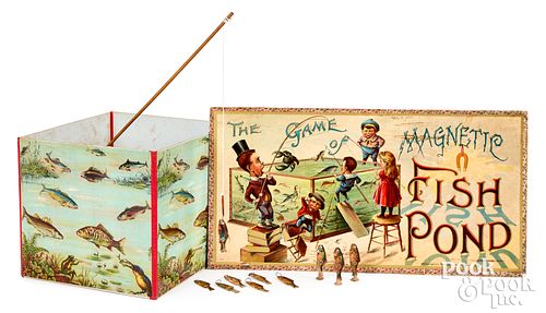 McLoughlin Bros. Game of Magnetic Fish Pond