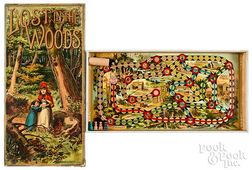 McLoughlin Bros. Lost in the Woods Game