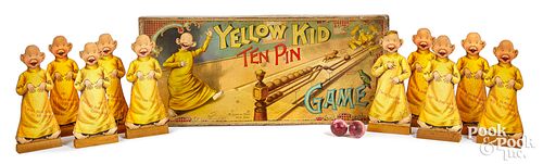 McLoughlin Bros. Yellow Kid Ten Pin Game