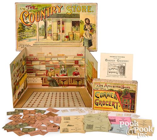 Pretty Village & grocery shopping games