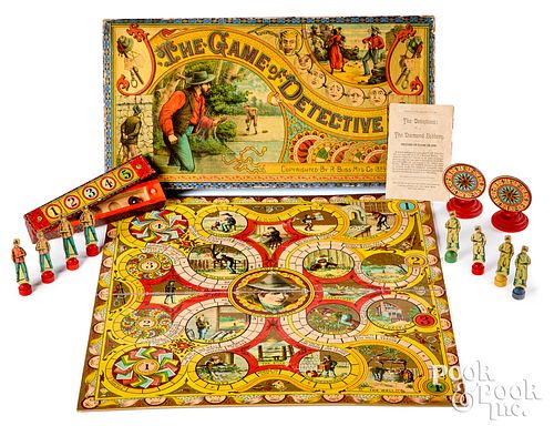 Bliss Game of Detective, ca. 1889