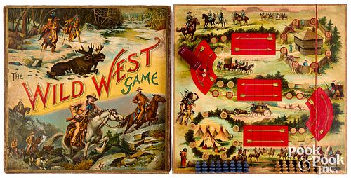 McLoughlin Bros. Wild West Game, ca. 1896