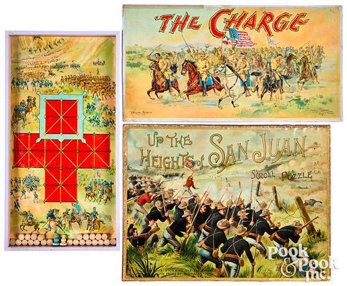Spanish American War Inspired Game & Puzzle