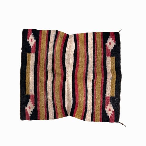 Native American Navajo Saddle Single Blanket