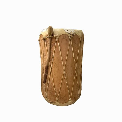 Native American Pueblo Drums 1940s-1960s