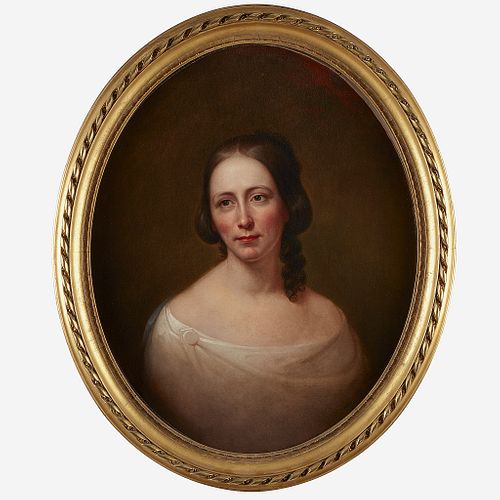Rembrandt Peale (1778-1860) Portrait of Amelia Priestman (1822-1907)