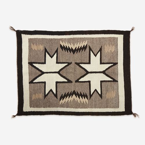 A Navajo saddle blanket early  20th century