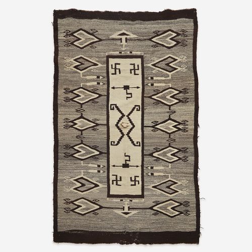 A Navajo Rug Attributed to J.B, Moore, Crystal, New Mexico, early 20th century