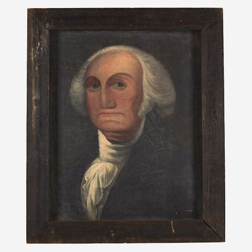 American School 19th century Portrait of George Washington (1732-1799)