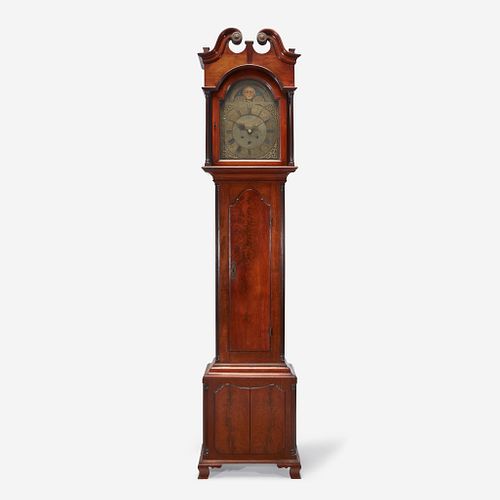 A Chippendale carved mahogany tall case clock Frederick Dominick (active 1766, d. 1811), Philadelphia, PA, late 18th century
