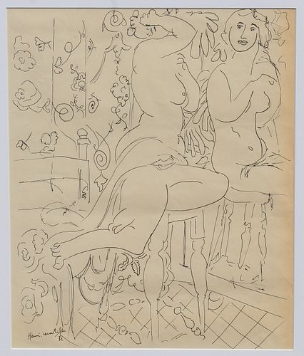Attri. Matisse Pen & Ink