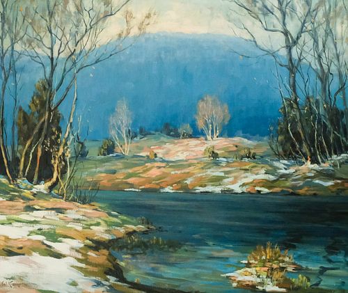 Walter Koeniger, "October Snow in the Catskills"