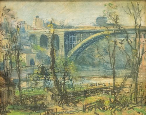 Arthur Clifton Goodwin, "George Washington Bridge"