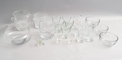 Lot of Miscellaneous Glass Bar Ware