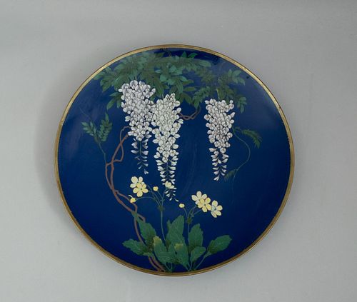 Fine Japanese Cloisonne Charger