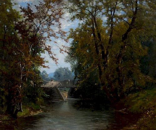 Horace Wolcott Robbins, (1842-1904), Farmington River, CT, circa 1878