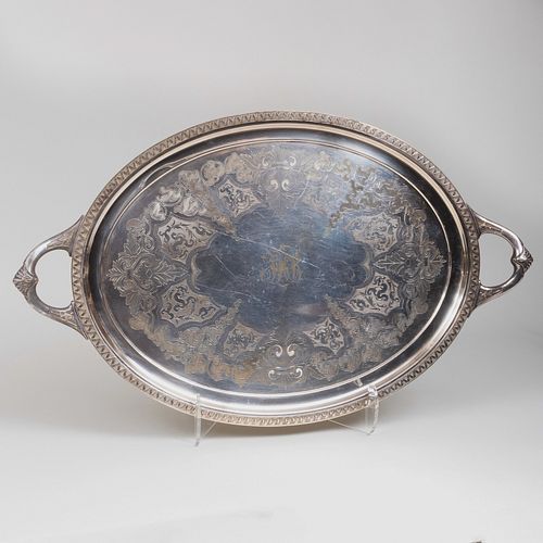 Large Gorham Silver Plate Tray
