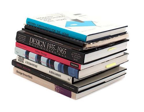 A Group of Books Pertaining to Design