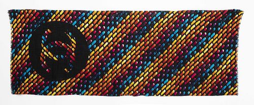 Chanel Cashmere Multicolor Logo Scarf