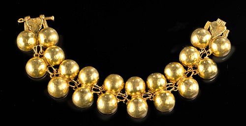 Exceptional Roman Gold Bracelet, ex-Sotheby's