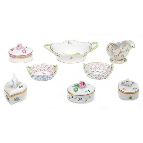 A Collection of Herend Porcelains