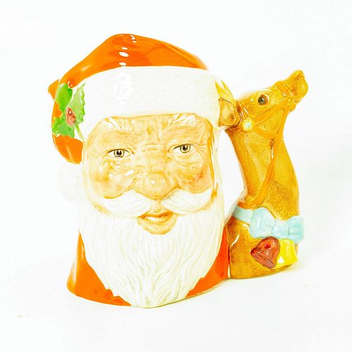 Santa Claus Reindeer D6675 - Large - Royal Doulton Character Jug