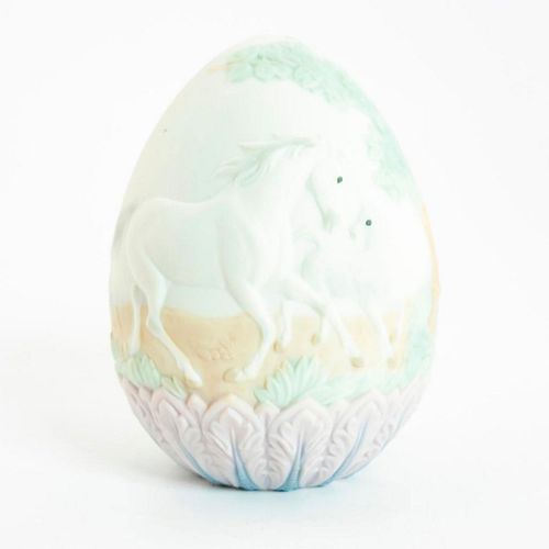 Easter Egg 1995 01017548 - Lladro Porcelain Egg
