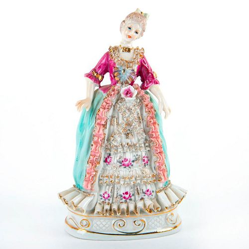 Vintage English Bone China Lace Lady Figurine