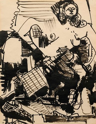 Hans Hofmann(German/American, 1880-1966)Untitled, c. 1944