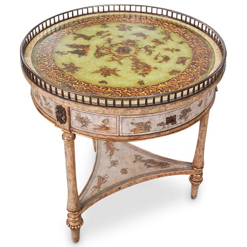 Maitland Smith Round Occasional Table