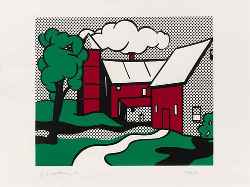 Roy Lichtenstein
(American, 1923-1997)
Red Barn, 1969