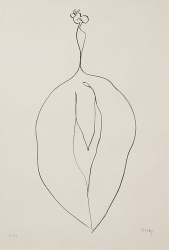 Ellsworth Kelly
(American, 1923-2015)
Seaweed (Algue) from Suite of Plant Lithographs, 1965-66