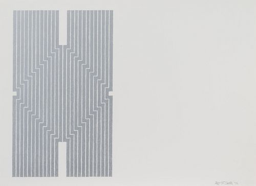 Frank Stella
(American, b. 1936)
Aluminum Series (complete portfolio of 9), 1970