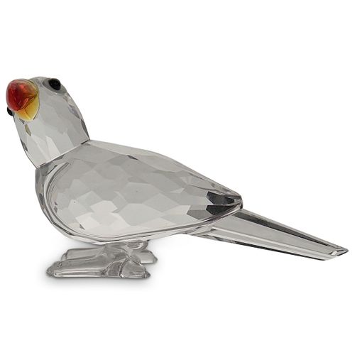 Swarovski Crystal Parrot Figurine