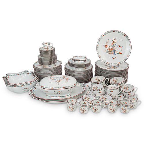 (85 Pc) CH Field Haviland Limoges Porcelain Dining Set