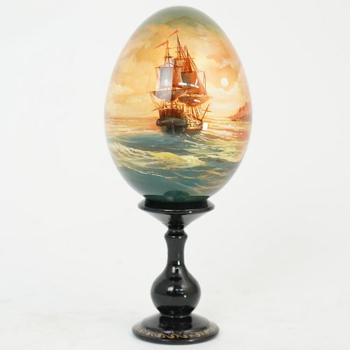 Russian Hand Painted Egg