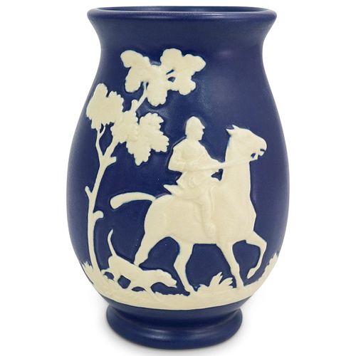 Weller Pottery Chase Hunting Scene Vase