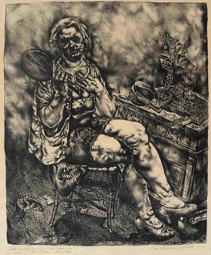 Ivan Albright
(American, 1897-1983)
Into The World There Came A Soul Called Ida, 1940