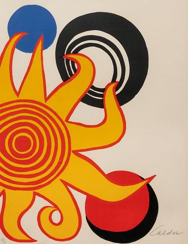 Alexander Calder
(American, 1898-1976)
Untitled (from Calder, Magie Eolienne), 1972