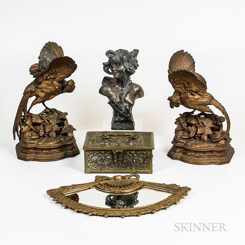 Group of Decorative Metalwork Items
