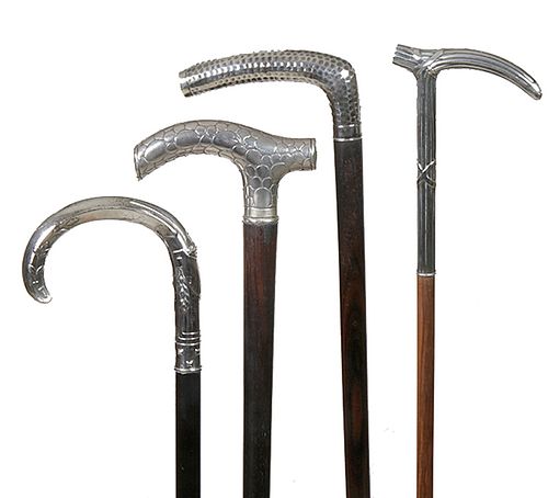 Four Silver Canes