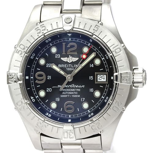 BREITLING Super Ocean Steel Automatic Mens Watch A17360 BF526376