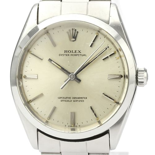 Rolex Oyster Perpetual Automatic Stainless Steel Men's Dress Watch 1002 BF527911
