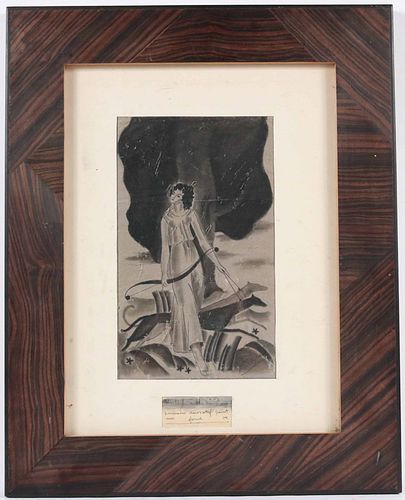 Georges Braque, Ink Drawing, Diana The Huntress