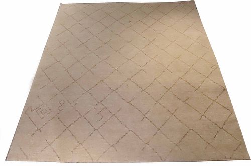 Safavieh Ivory and Beige Geometric Carpet