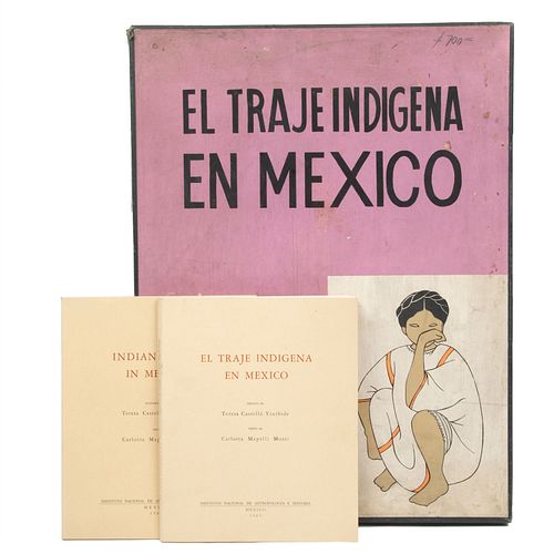 Mapelli Mozzi, Carlota - Castello Yturbide, Teresa. El Traje Indígena en México. México: Instituto Nacional de Antropología e Historia.