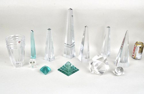 Collection Crystal Obelisks & Objects