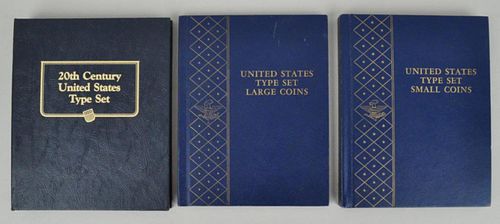 Three Partial Books US Type Sets